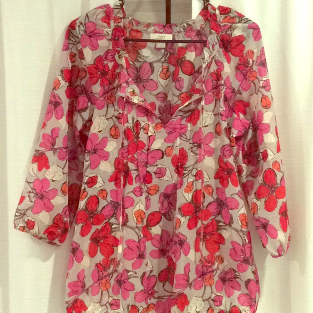 Floral blouse